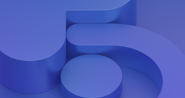 Background image with blue geometrical shapes